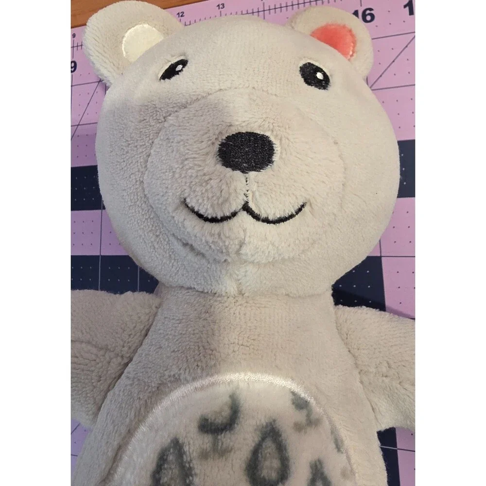 Laura Ashley Gray Bear Plush 12